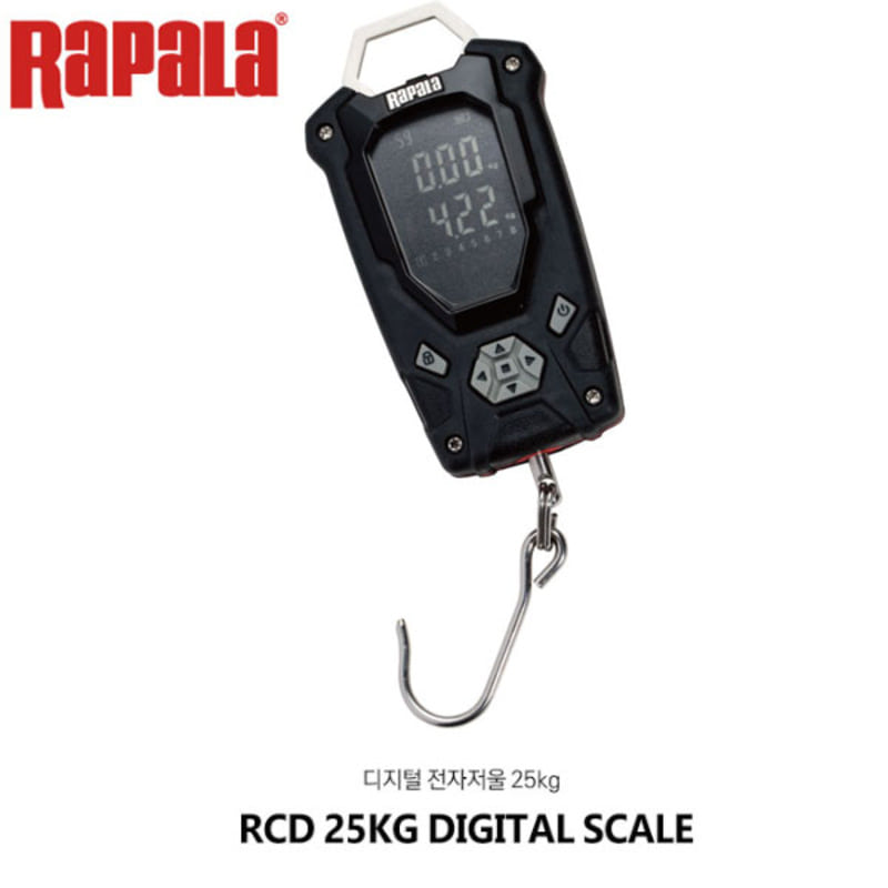 라팔라 RCD 디지털전자저울 25kg 물고기측정 저울 측정용